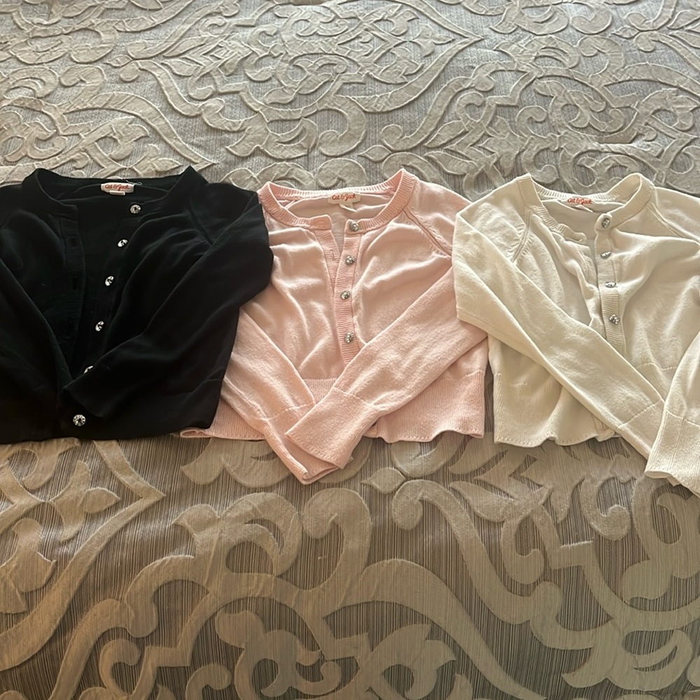 Cat and Jack Cardigan Sweaters Girls